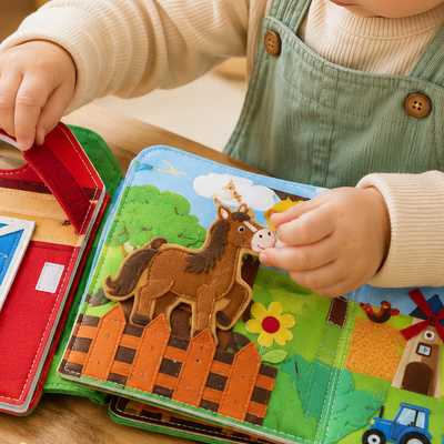 My First Farm Felt Busy Book
