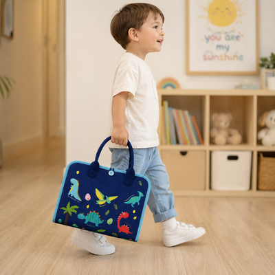 BusyBook — Montessori Felt Activity Book for Travel & Home