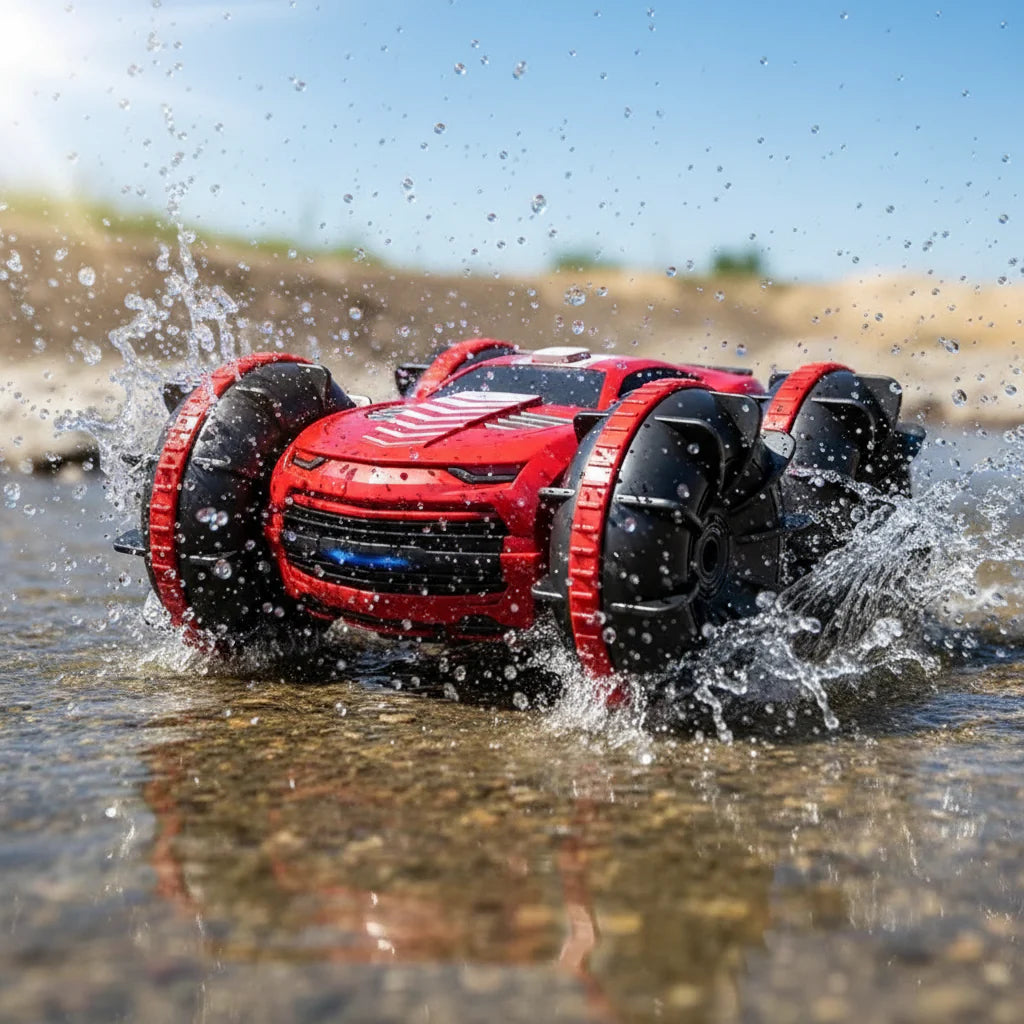 gesture controlled waterproof stunt toy car3 for kids
