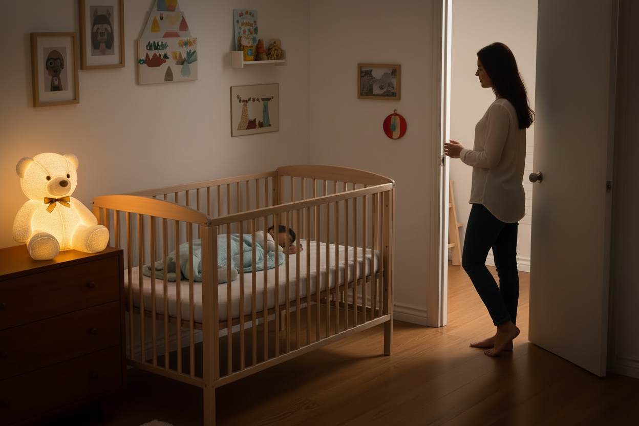 Glowing Teddy Bear Night Light - Floor Bear Removed
