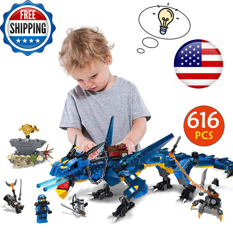 Ninja Lightning Tyrannosaurus Building Blocks