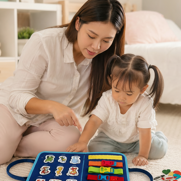 BusyBook — Montessori Felt Activity Book for Travel & Home
