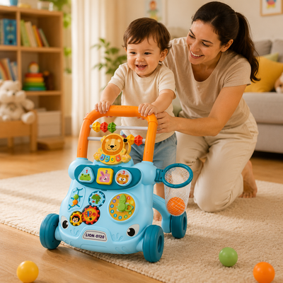 musical baby push walker