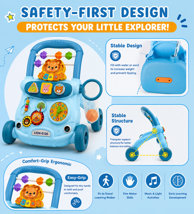 Sit to Stand Learning Push Walker