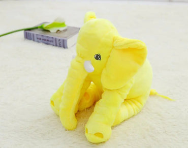Cartoon Elephant Plush Toy and Baby Pillow