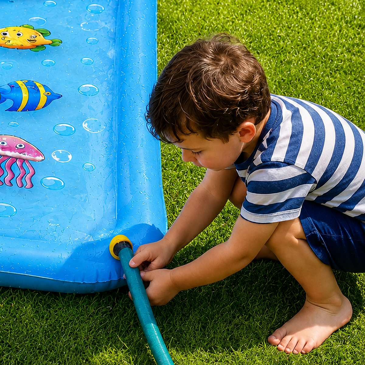 Connect and splash instantly