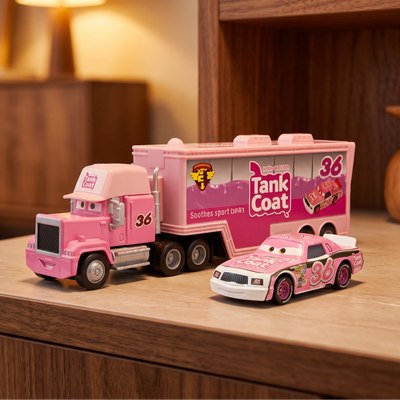 Diecast Car Carrier Hauler Truck Toy