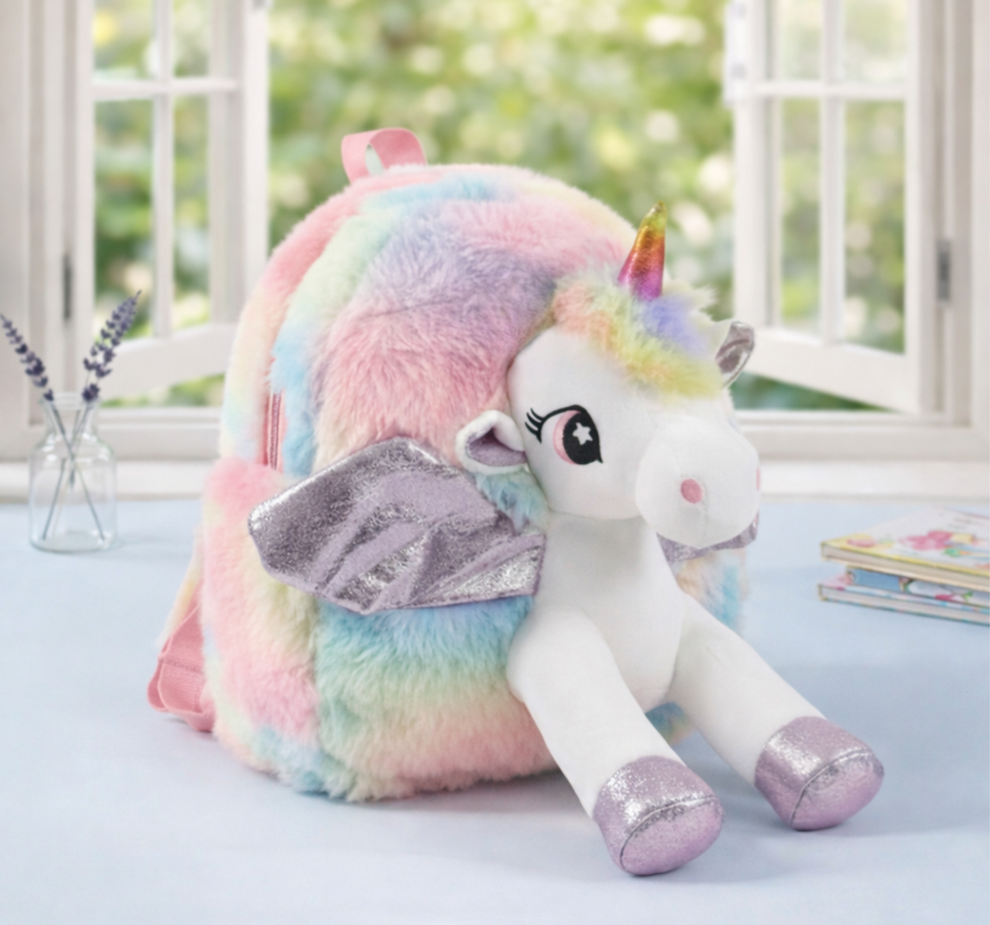 Plush Unicorn Backpack