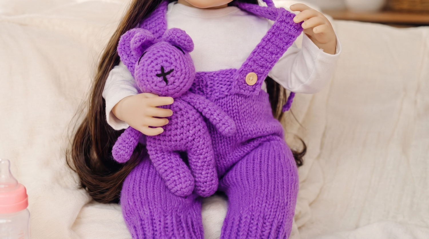 reborn doll with accessories