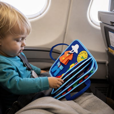 BusyBook — Montessori Felt Activity Book for Travel & Home