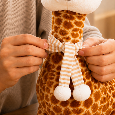 Soft Scarf Giraffe Plush Toy