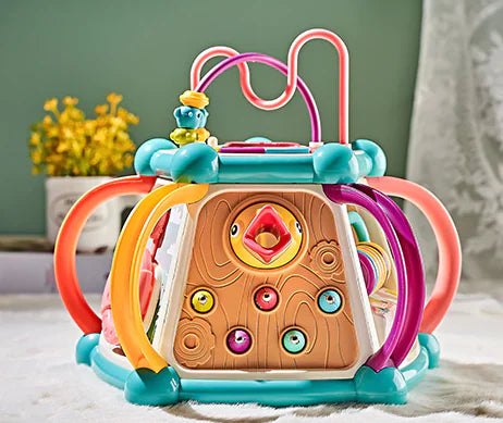 Multi-Functional Music Learning Drum for Kids 0-3 Yrs