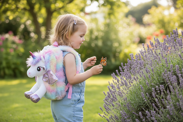 Plush Unicorn Backpack
