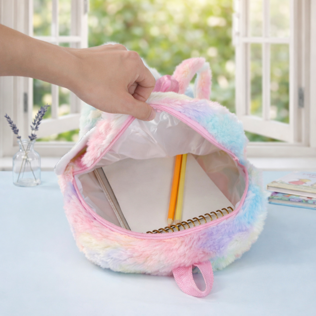 Plush Unicorn Backpack