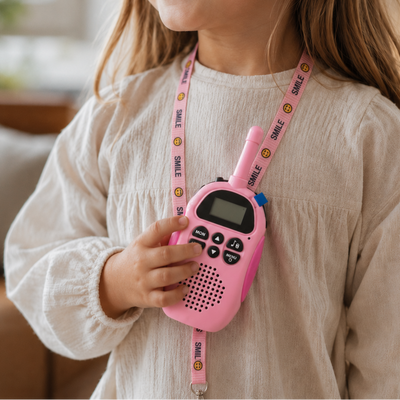 ExplorerTalk Kids Walkie Talkies Rechargeable 22 Channel Radio Set
